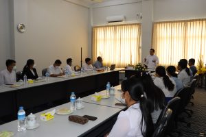 Deputy Minister of Ministry of Science and Technology visited the Government Technical Institute (Nay Pyi Taw)