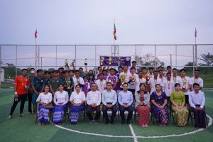 All major Monsoon Sports Competition Award Ceremony of the Government Technical Institute (Nay Pyi Taw) in 2023.